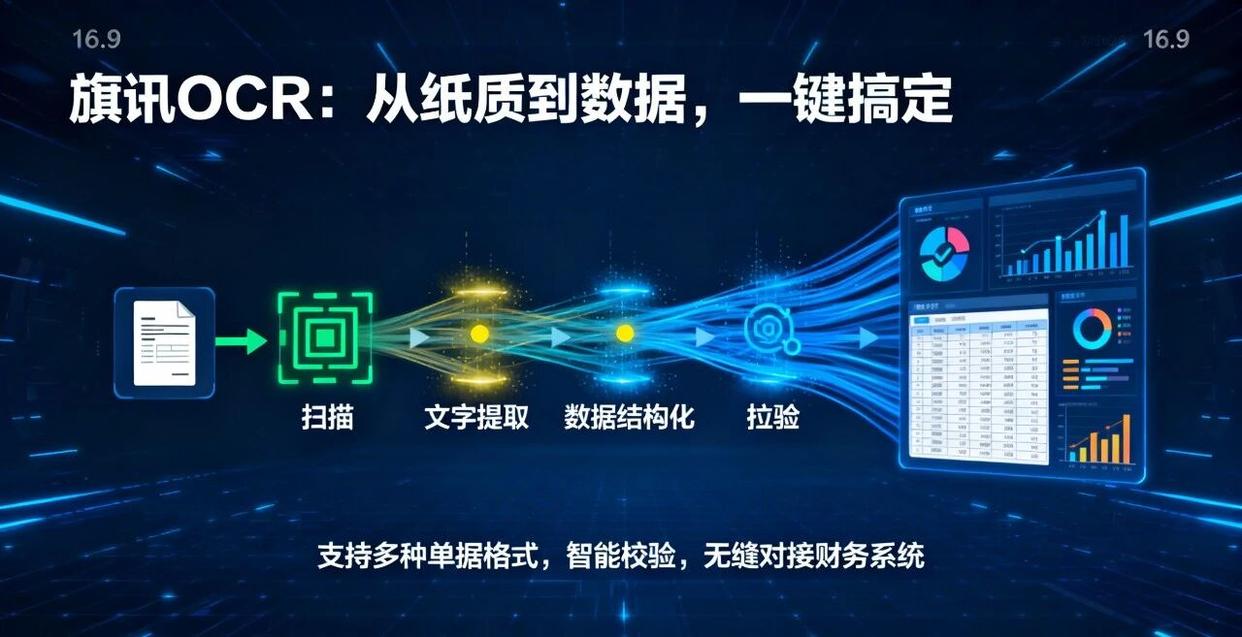 旗讯OCR财务单据识别界面展示